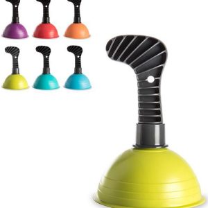 DESATASCADOR DE VENTOSA CON FORMA DE CAMPANA DE Ø 13CM. X 20CM. DE PLASTIFORTE 12041. PRECIO POR UNIDAD