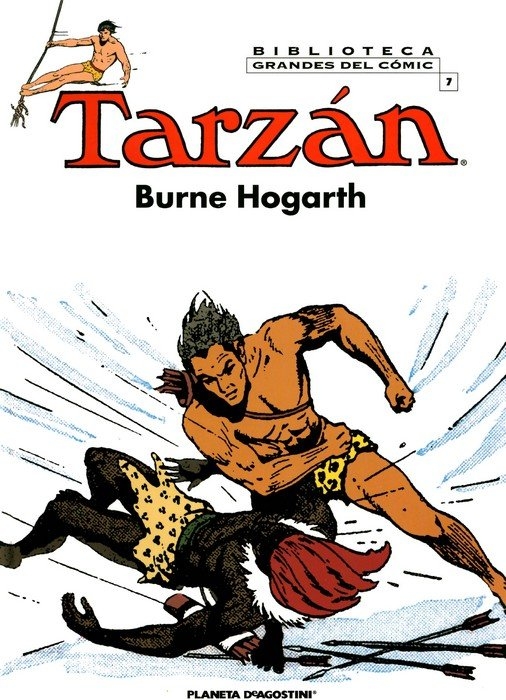 BIBLIOTECA GRANDES DEL COMIC. TARZAN Nº 7. - Imagen 3