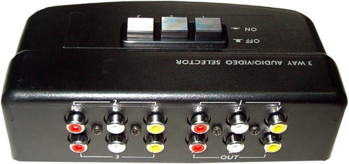 SELECTOR AUDIO VIDEO 3 LINEAS 37430 - Imagen 2