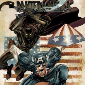 CAPITAN AMERICA & PANTERA NEGRA BANDERAS DE NUESTROS PADRES – PANINI –
