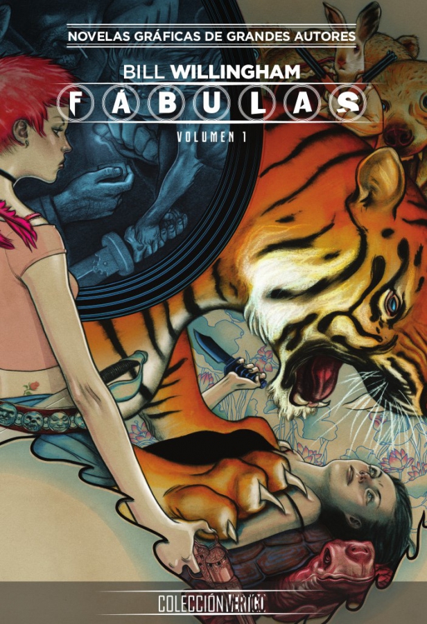 NOVELAS GRAFICAS DE GRANDES AUTORES. FABULAS VOL 1. COLECCION VERTIGO Nº 30. - Imagen 2