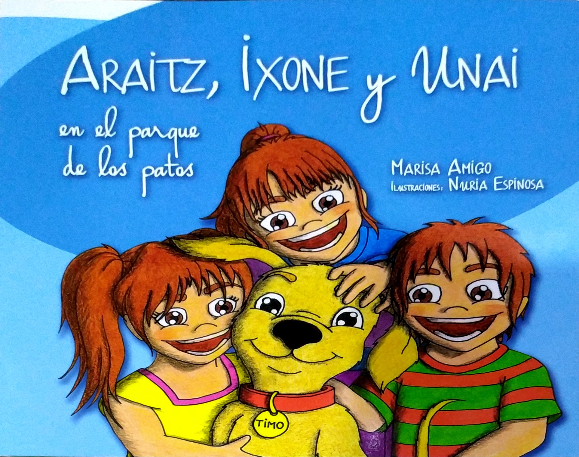 ARAITZ IXONE Y UNAI EN EL PARQUE DE LOS PATOS. -ISEKIN-