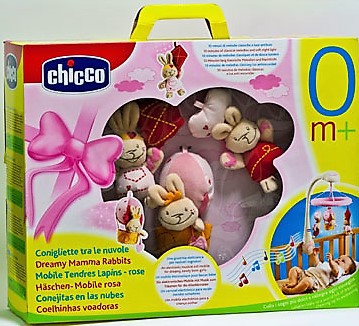 CARRUSEL CONEJITAS EN LAS NUBES 71497. CHICCO. - Imagen 3