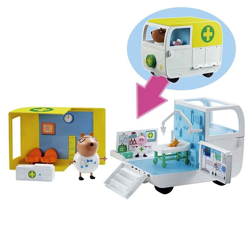 AMBULANCIA CENTRO MEDICO PEPPA PIG 6722 EONE - Imagen 2
