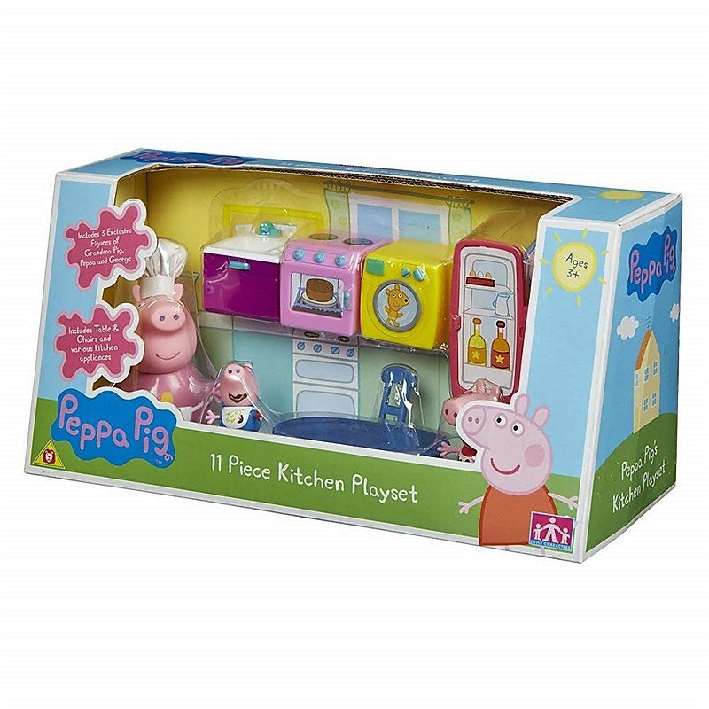 COCINITA PEPPA PIG MINI 11PZ 3363 BANDAI - Imagen 3