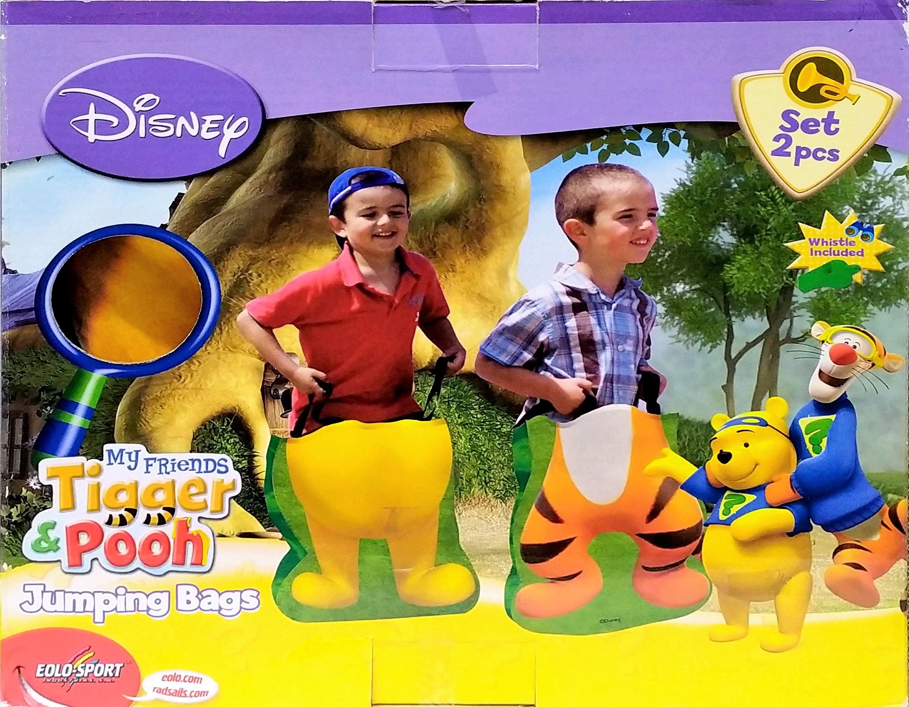 SACOS CON TIRANTES TIGGER Y POOH EOLO 2902 EOLO SPORT.