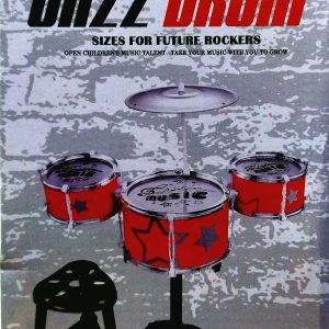 BATERIA JAZZ DRUM DE 6 PIEZAS.