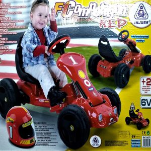 CART FORMULA 1 INJUSA 6651 6V CON CASCO