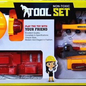 SET DE HERRAMIENTAS CON CASCO, CINTURON Y ACCESORIOS. 34864.