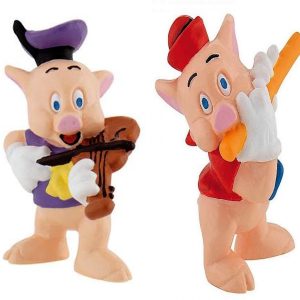 FIGURAS CERDITOS FLAUTA Y VIOLIN 326963