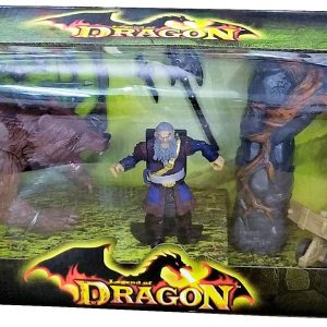 SET OSO CON MUÑECO ESCENARIO 519008 MIDNIGHT.