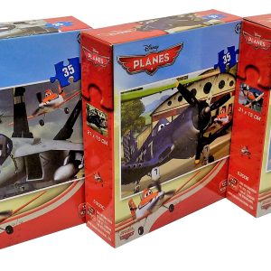 PUZZLE DE 35 PIEZAS DE PLANES SURTIDOS. MEDIDAS 21X15CM. PRECIO POR UNIDAD.