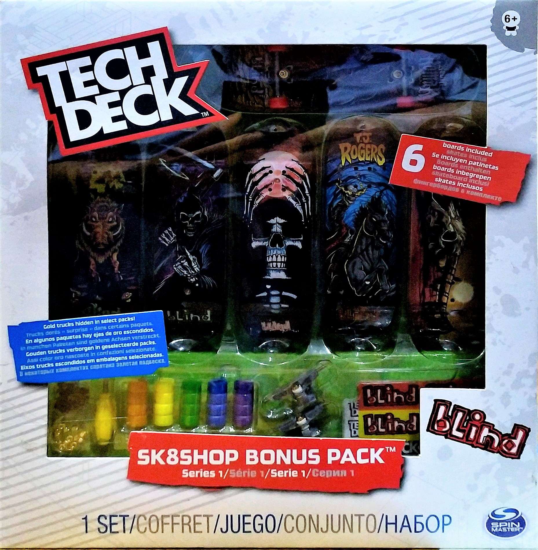 TECH DECK PATINETES MINI 6UU 9495 BIZAK - Imagen 3