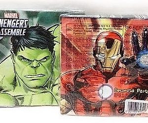 SERVILLETAS PAPEL 33X33 VENGADORES