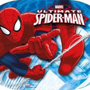 MANTEL INDIVIDUAL  DE PLASTICO DE SPIDERMAN