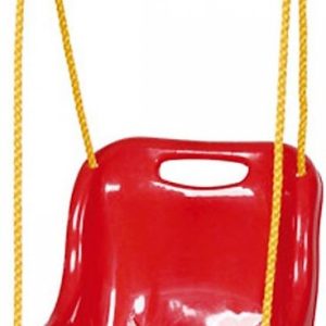 CESTA DE PLASTICO PARA COLUMPIO CON CUERDA AGUANTA 15KG.