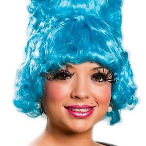 DISFRAZ PELUCA MAMA SIMPSONS AZUL 91183