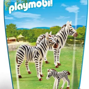 PLAYMOBIL 6641 FAMILIA DE CEBRAS