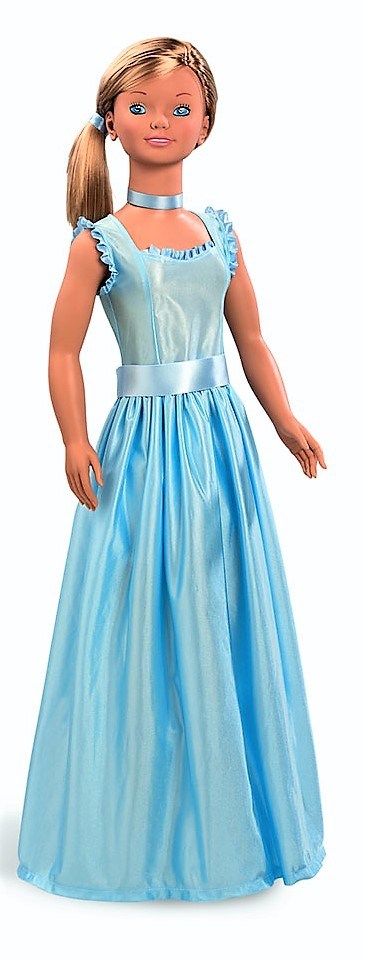 MUÑECA PRINCESA CAROLE AZUL DE 105CM 24563 ARIAS - Imagen 2