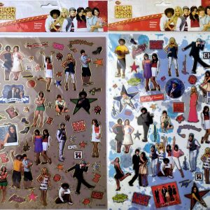 PEGATINAS DE HIGH SCHOOL MUSICAL EN A4 AS1598.