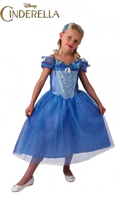 DISFRAZ DE TRAJE DE CENICIENTA TALLA DE 7 A 8 AÑOS - Imagen 3