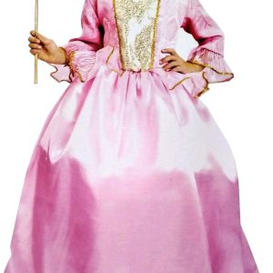 DISFRAZ DE TRAJE DE PRINCESA ROSA TALLA DE 7 A 9 AÑOS