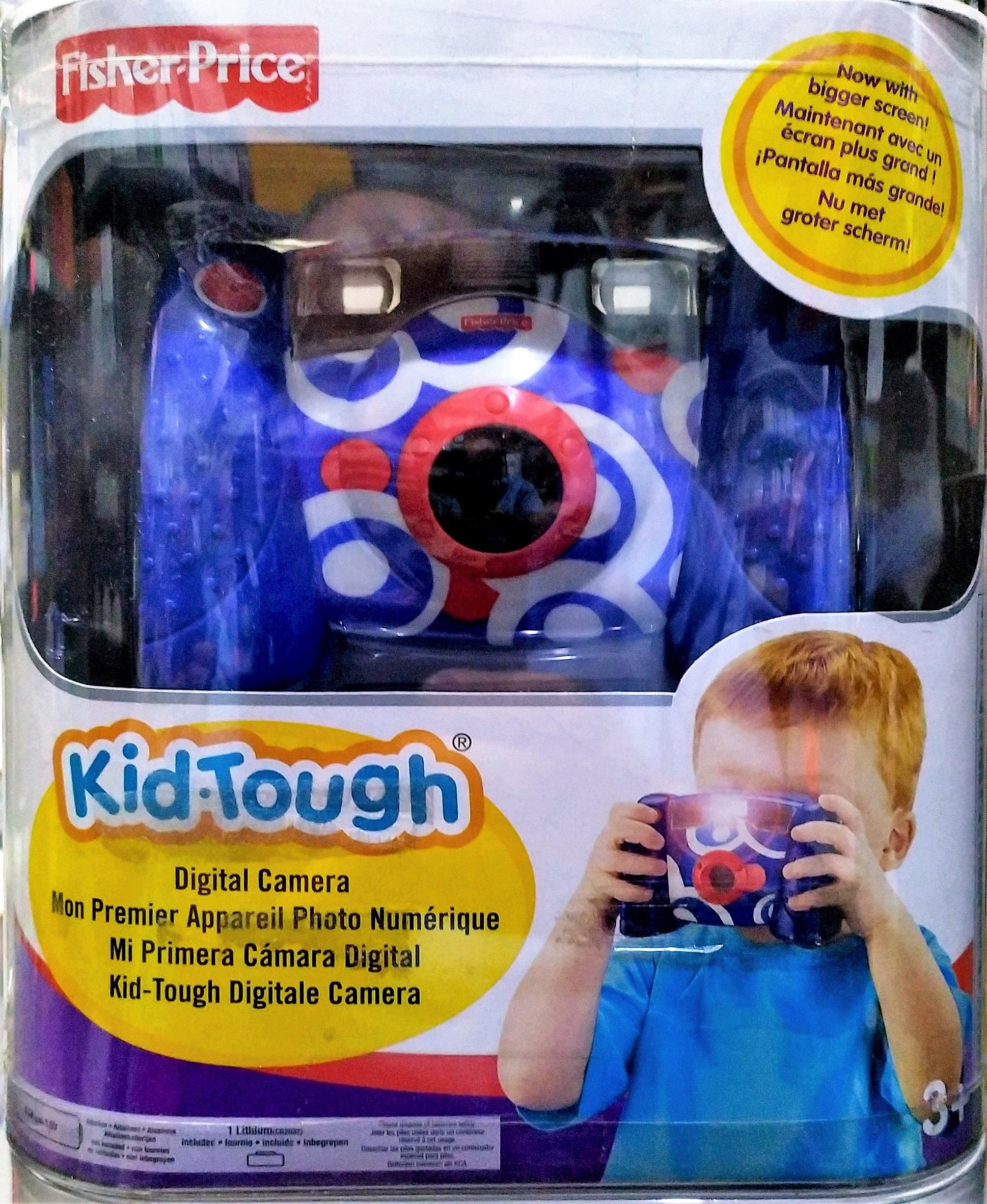 CAMARA DE FOTOS AZUL DE FISHER PRICE 8341 ARTICULO VINTAGE