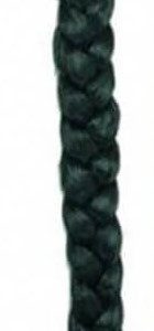 DISFRAZ DE TRENZA DE 60CM COLOR NEGRA