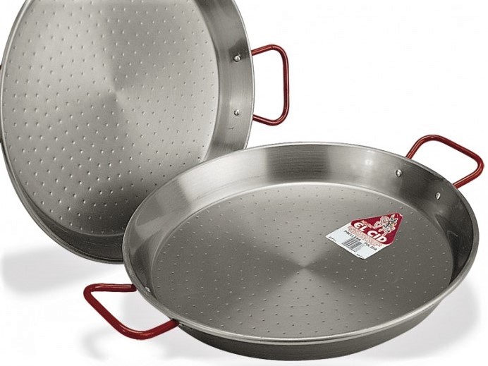 PAELLERA 42 CM PARA 10 PERSONAS.