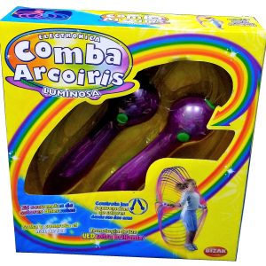 SALTADOR DE COMBA ARCOIRIS LUMINOSA.