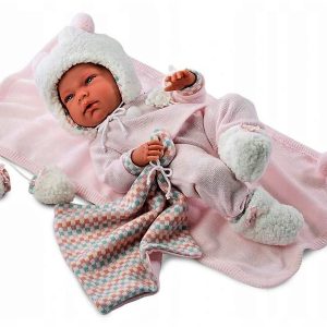 MUÑECA NICA CON TOCA DE 40CM. LLORENS