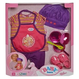 TRAJE BABY BORN COCINERO. 116713 ZAPF CREATOR