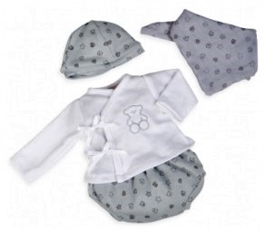 TRAJE MUÑECO REBORN DE 45CM. 6037 ARIAS