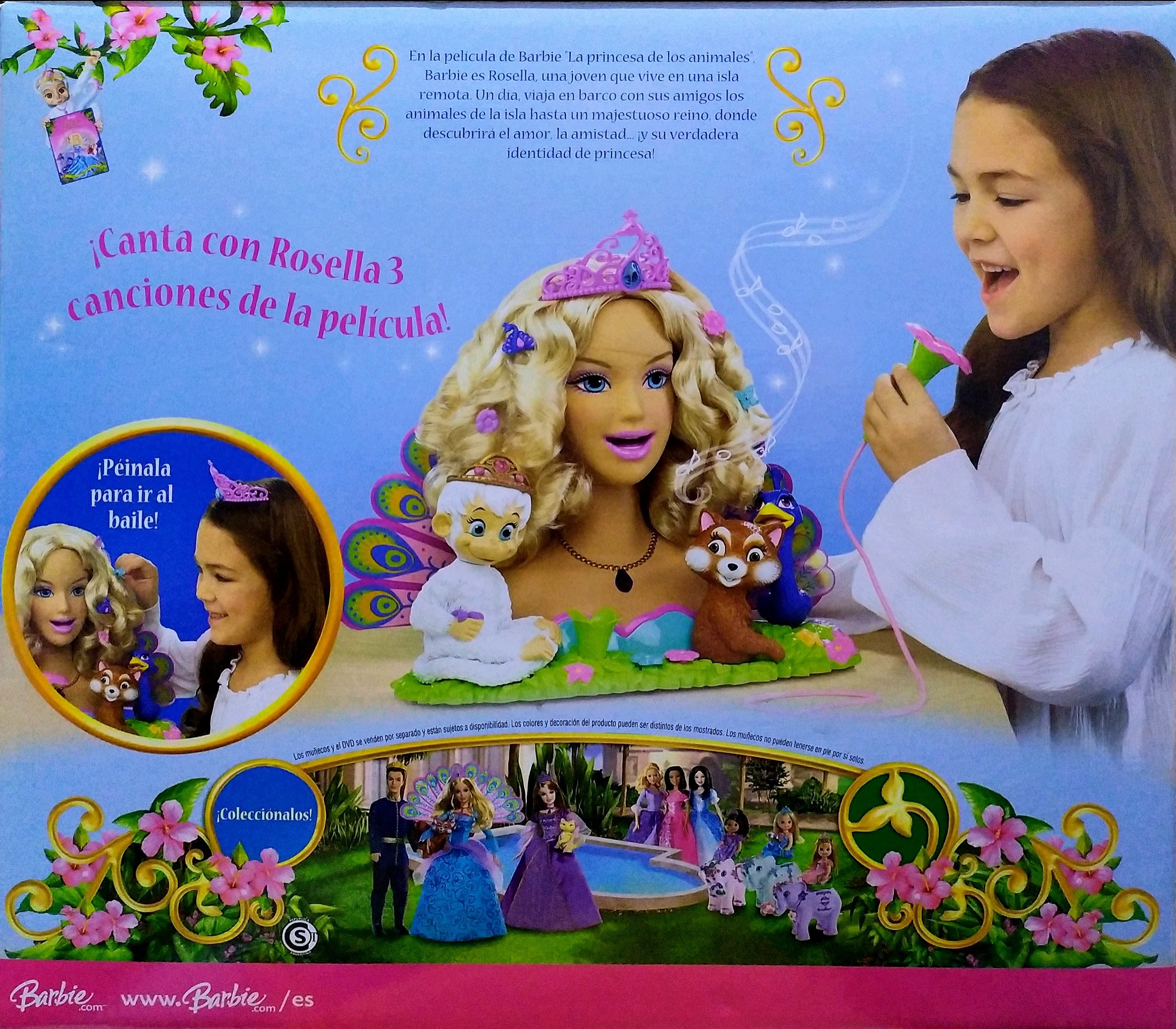 BUSTO DE BARBIE KARAOKE 1000 PEINADOS. MATTEL - Imagen 4