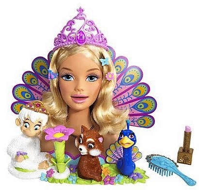 BUSTO DE BARBIE KARAOKE 1000 PEINADOS. MATTEL - Imagen 2