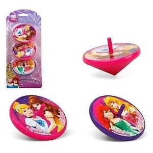 BLISTER DE PEONZAS DE PRINCESAS DE PLASTICO DE 3 UNIDADES. 23924 ATOSA.