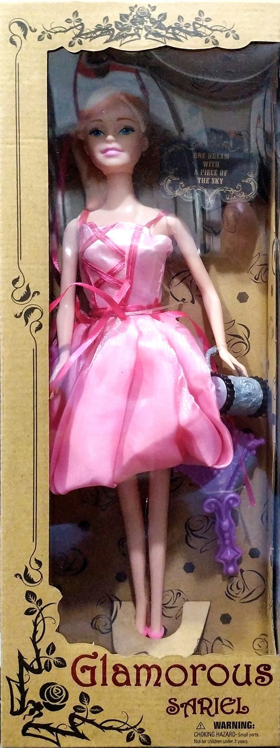 Muñeca Glamorous Sariel Barbie 5510-A. PRECIO POR UNIDAD.