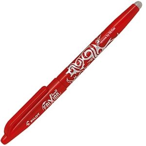 BOLIGRAFO PILOT FRIXION ROJO 0.7 BORRABLE