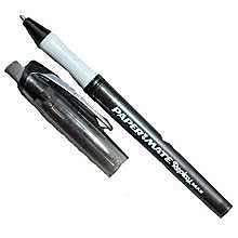 Boligrafo Replay Max Negro Con Goma De Borrar.