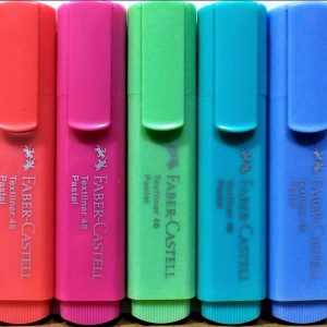 ROTULADOR PASTEL DE FABER CASTELL 1 UNIDAD COLORES SURTIDOS