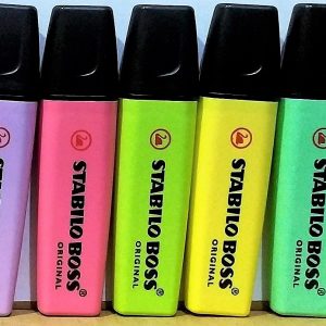 ROTULADOR STABILO PASTEL 1 UNIDAD COLORES SURTIDOS. PRECIO POR UNIDAD.