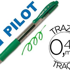 BOLIGRAFO PILOT G2 0.7 VERDE GEL