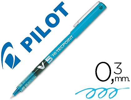 ROTULADOR PILOT 0.5MM V AZUL CLARO - Imagen 3