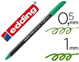 ROTULADOR EDDING 1200 VERDE 4 - Imagen 3