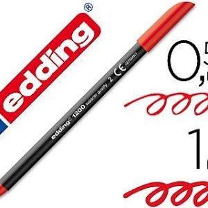 ROTULADOR EDDING 1200 ROJO 2