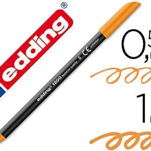 ROTULADOR EDDING 1200 NARANJA 6