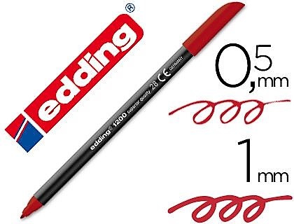 ROTULADOR EDDING 1200 GRANATE 28 - Imagen 3