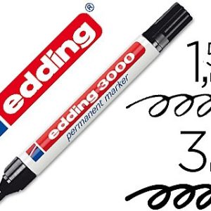 ROTULADOR EDDING 3000 NEGRO