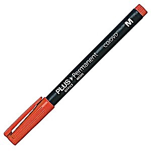 ROTULADOR PLUS PERMANENTE M ROJO