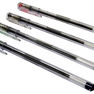 BOLIGRAFO PENTEL BK-77 VERDE/AZUL/ROJO